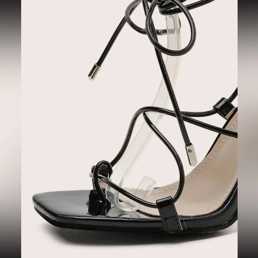 Shein Strappy Heels - Picture 4 of 16